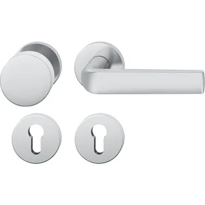 FSB Feuerschutz Wechselgarnitur 76 1267 AGL DIN PZ, rechts, Edelstahl matt