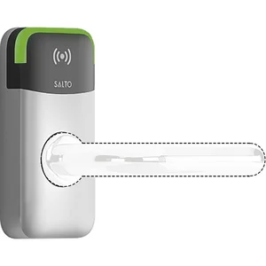 SALTO Abdeckplatte XS4 Mini Metall Edelstahl matt