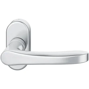 FSB Rahmentürdrücker 09 1106 Hochhaltefeder B ovale Rosette Edelstahl matt