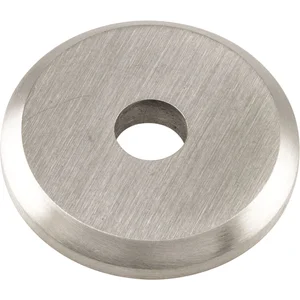 KWS Stützrosette f. Holz/Glastüren - ø 35mm, Edelstahl