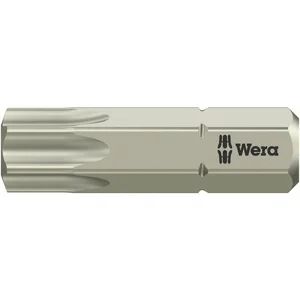 WERA Bit-Einsatz Edelstahl 3867/1TS 1/4"sechskant TX40/25 mm Torx®