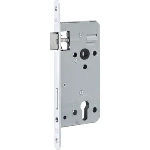DORMAKABA Einstemmschloss 121 WZR, DM 50, VK 8 mm, Stahl verzinkt silberfärbig