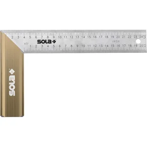 SOLA Winkelhaken SRB Aluschenkel mit 45º/135° Gehrungsanschlag 250 x 145 mm