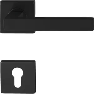 MARCHESI Drückergarnitur CHIA PZ, ohne Stütznocken, Edelstahl schwarz matt