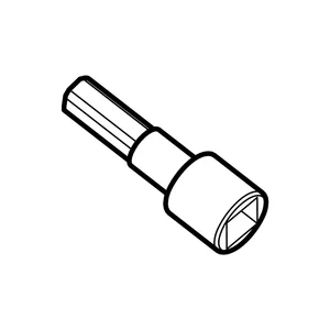 ROTO NT/NX Vierkant-Adapter für DK-Schlagleistengetriebe mit negativem Dornmaß