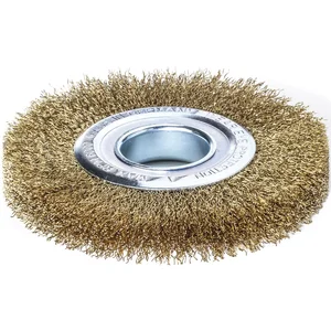 LESSMANN Rundbürste 125 x 22 x 0.20 mm Messingdraht