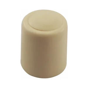Wand-u. Bodentürpuffer - ø 30 mm, Höhe 32 mm, Kunststoff elfenbein