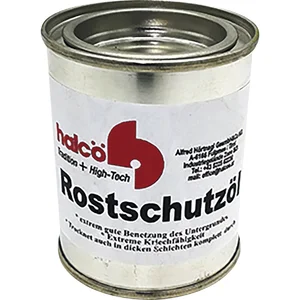 HALCÖ Korrosionsschutzöl für Produkte aus Schwarzstahl
