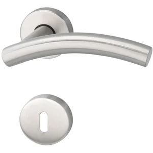 MARCHESI Drückergarnitur MOSKAU - auf Rosette BB, 38 - 45, Edelstahl matt