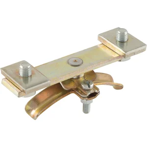 Endklemme Kabelwagen einfach HELM 335/435, Kabel 33-43 mm, Stahl verzinkt gelb