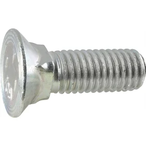 Pflugschrauben mit Vierkantansatz DIN608 10.9 M10x35 - Stahl Fe Zn15/Cn/T0