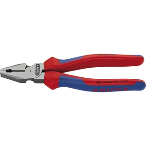 KNIPEX Kraft-Kombizange, poliert, 2-K Griffe 180 mm
