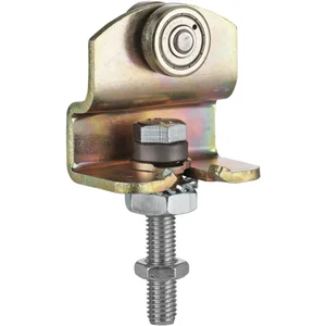 Rollapparat HELM 585 einpaarig mit Drehlager, Stahl verzinkt, gelb