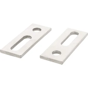 Adapterblech 80x30x5 11/11 - Edelstahl A2