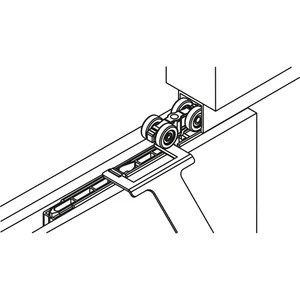 HAWA Porta HMD/HMT Demontageschlüssel Stahl verzinkt