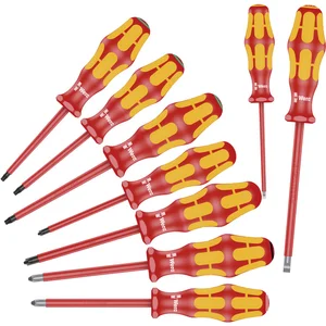 WERA Schraubendreher-Satz Kraftform Plus 160i/162i/167i/9 VDE 9-teilig
