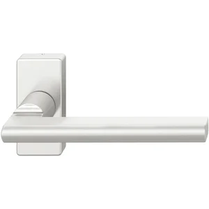 FSB Rahmentürdrücker 09 1035 Hochhaltefeder B eckige Rosette Aluminium silber