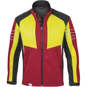 KÜBLER Ultrashell Jacke Forest rot/warngelb S