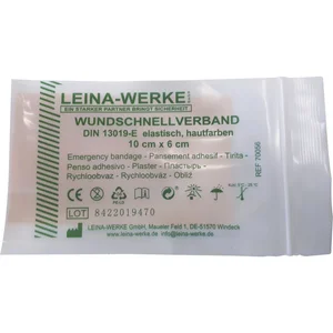 LEINA Wundschnellverband-EL 10 cm x 6 cm