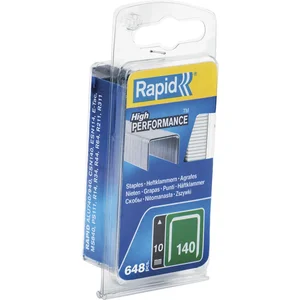 RAPID Klammern Type 140 10 mm aus Stahldraht (650 Stück) Blister