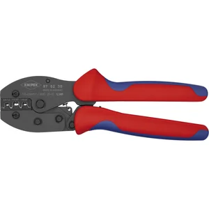 KNIPEX Crimpzange PreciForce® unisolierte, offene Steckverbinder 0,5-6 mm²