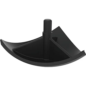 FATH Abdeckkappe für Eckwinkel Rundform Profil 40 schwarz