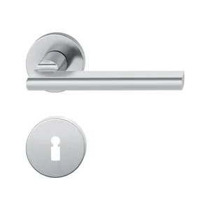 FSB Drückergarnitur 12 1035 ASL auf Rosette BB, Edelstahl matt