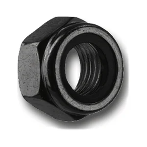 DIN985/ 6-8 M 5 verzinkt schwarz Sicherungsmutter niedrige Form