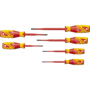 GEDORE VDE-Schraubendreher-Satz SlimDrive 2162-2172 PZ-06 Schlitz/PZ 6-teilig