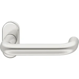 FSB FH-Rahmentürdrücker 09 1070 Hochhaltefeder B Aluminium silber