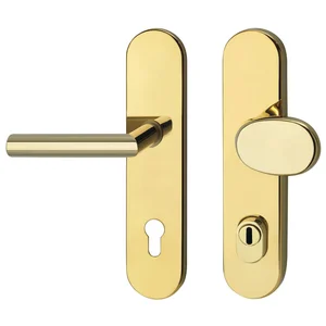 SH-Wechselgarnitur GEHRUNG - auf Schild PZ88, mit Kzs., PVD-messingf.