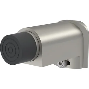 KWS Wandtürpuffer 2051 gefederter Anschlagpuffer, Aluminium Edelstahl-Effekt