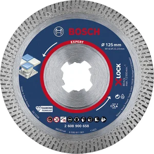 BOSCH EXPERT HardCeramic X-LOCK Diamanttrennscheiben, 125 x 22.23 x 1.4 x 10 mm