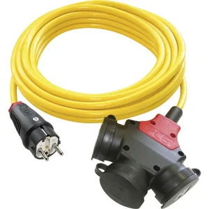 PCE Verlängerungskabel 3-fach K35 3G1.5 Länge 5 m IP44