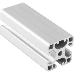 Aluminium Nutprofil ISP Nut 8 L41 leicht 40 x 40 mm 3 Nuten