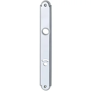 Langschild ALT - WIEN, WC 90, für Notöffner, Messing verchromt