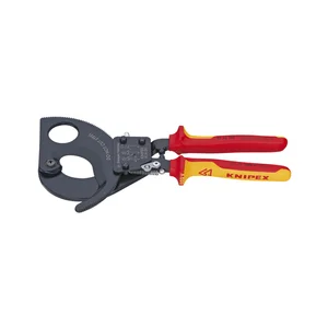 KNIPEX VDE-Kabelschneider Länge 280 mm für Kabeldurchmesser 52 mm