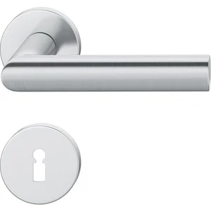 FSB Drückergarnitur 12 1108 ASL auf Rosette BB, Edelstahl matt