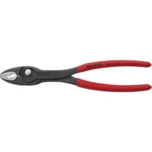 KNIPEX Frontgreifzange TwinGrip 8201, KS-Griff, schwarz, 250 mm