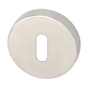 MARCHESI Schlüsselrosette BB, ø 50 mm, Höhe 7 mm, Edelstahl matt