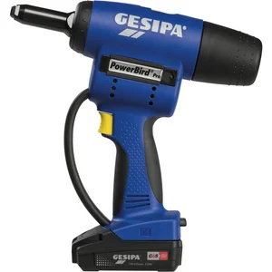GESIPA Akku-Blindniet-Setzgerät PowerBird®Pro CAS 18 Volt / 2,0 Ah Li-Ion