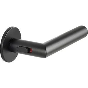 MARCHESI Drückerpaar GEHRUNG Smart Look, Türstärke 38-45 mm, Edelstahl schwarz