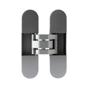 Türband Invisacta 120 3D inkl.Abdeckkappen,Tragkraft 60 kg,Stahl vernickelt matt