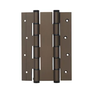 Pendeltürband doppelt wirkend, Rollen ø 16 mm,Höhe 180 mm,Alu dunkelbronze elox.