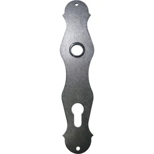 HALCÖ Langschild STUBAI - PZ 88, verzinkt schwarz hell passiviert