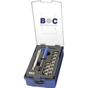 BOHRCRAFT Gewinde-Reparatur-Set M16 x 2,0 mm 12-teilig