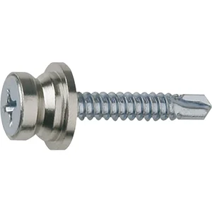 MARCHESI Befestigungszubehör für Griffe M8, einseitig, Holz Metall, Edelstahl