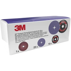 3M Schleif- und Reinigungsset ø 125 mm für Metallschliff