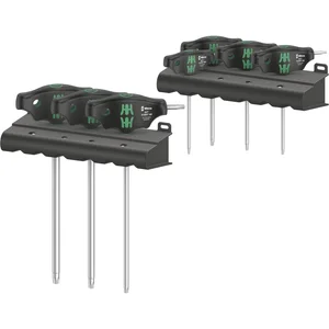 WERA Torx®-Stiftschlüssel 467 Quergriff HF Set 1 9-teilig