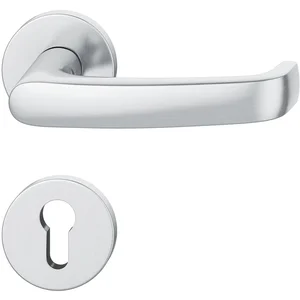 FSB Drückergarnitur 12 1045 ASL auf Rosette PZ, Edelstahl matt